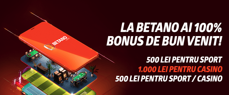 Betano Bonus de Bun Venit