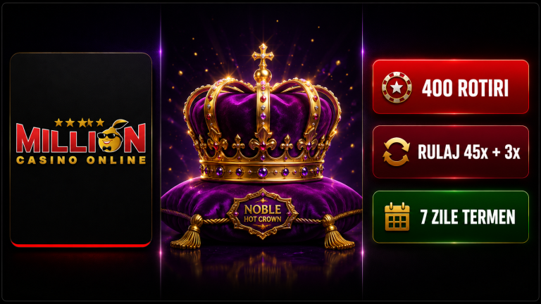 million casino 400 rotiri gratuite fara depunere la inregistrare