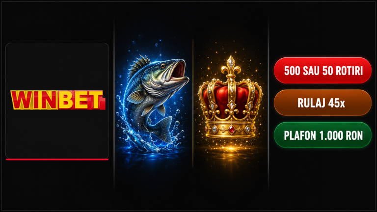 winbet 500 rotiri gratuite fara depunere