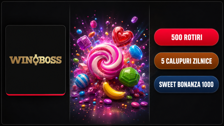 winboss 500 rotiri gratuite fara depunere sweet bonanza
